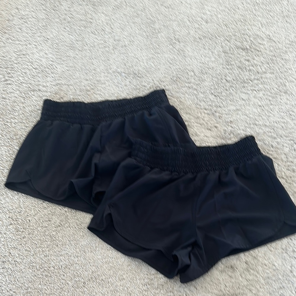 Zella Black Athletic Shorts for Women XS sold as a set